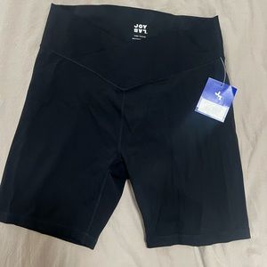 NWT Joylab Crossover Biker Shorts / Black / Large
